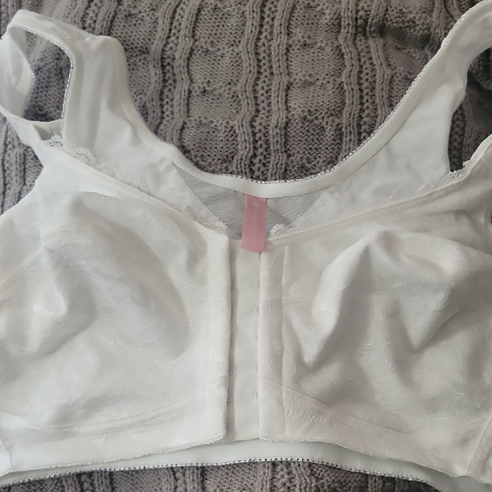 Comfort Choice White Women's Bra